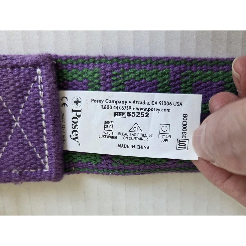 Lot of 2 Posey Gait Transfer Belt 2 Inch Cotton Assistance Care 53
